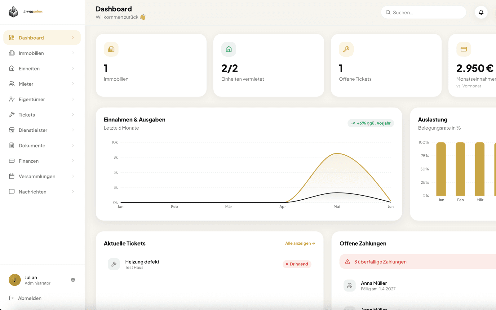 ImmoCubus Web Preview
