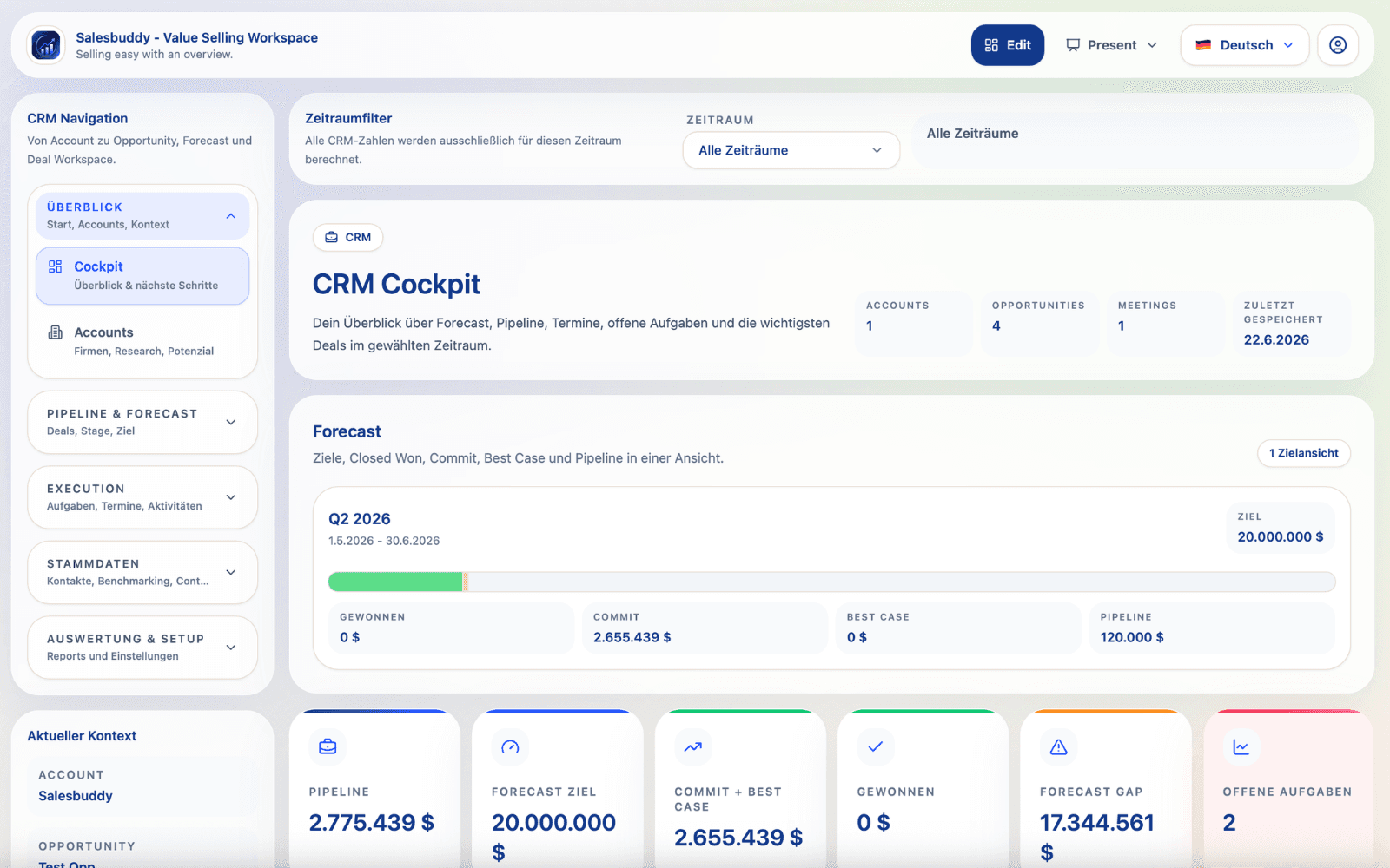 Salesbuddy Web Preview